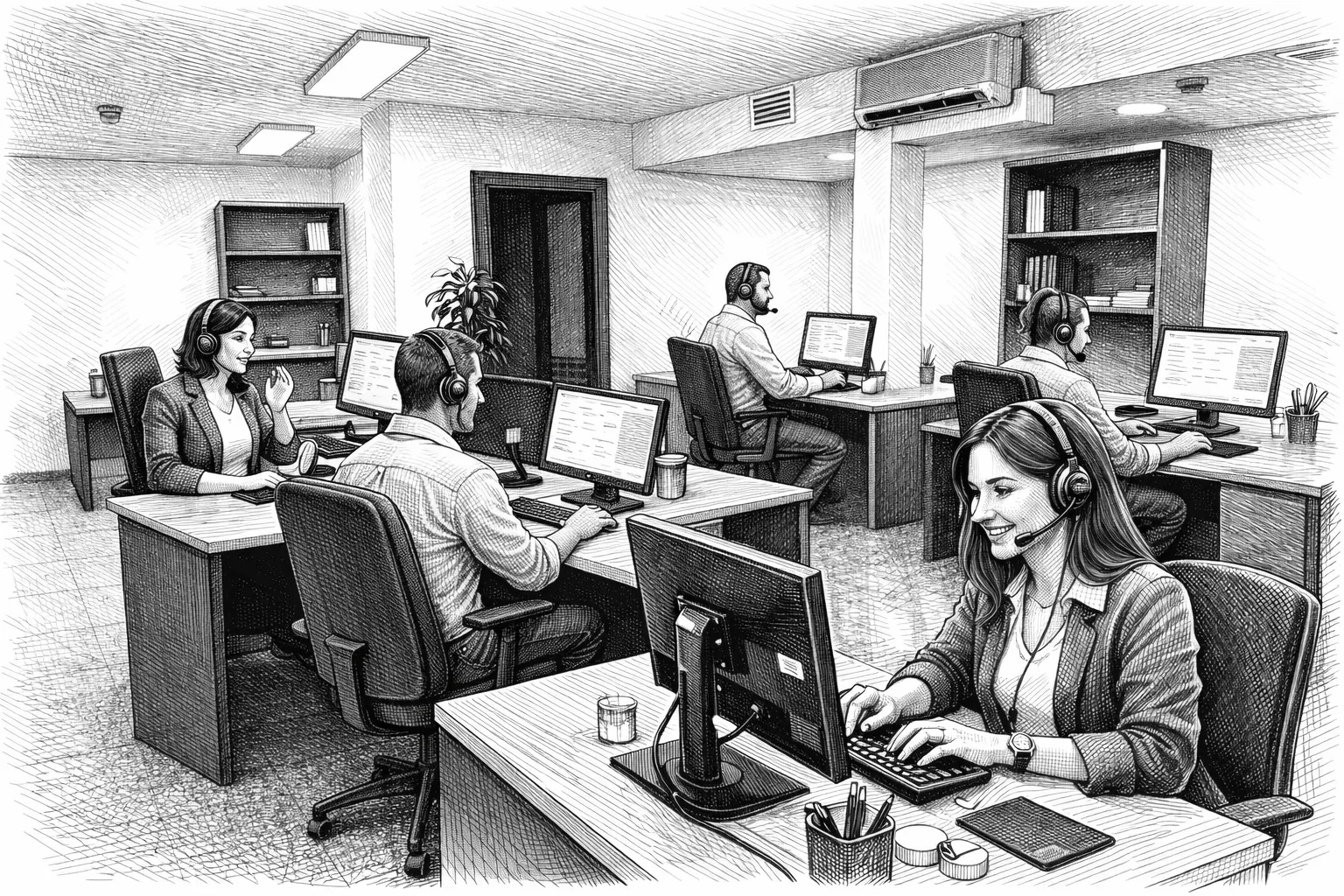 Oficinas y Despachos para TeleMarketing y Atención al cliente